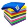 Softspun Microfiber Cloth Assorted 40x40cm 10 PCS