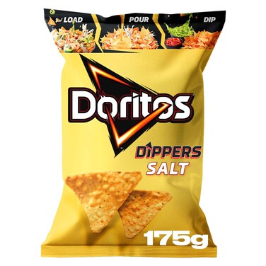 Doritos Dippers Lightly Salted Tortilla Chips 175g