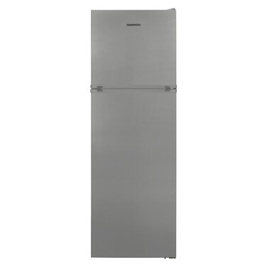 Daewoo Top Mount Freezer Fridge FR-424S Silver 311L