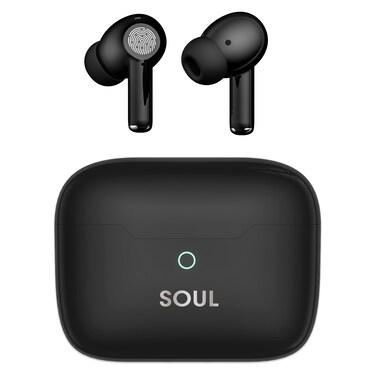 X.Cell Soul 15 Truly Wireless Active Noise Cancelling Bluetooth In-Ear Earbuds Black