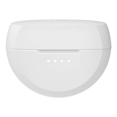 Belkin SoundForm Rhythm Truly Wireless Bluetooth In-Ear Earbuds with Charging Case, White