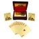 Gold Playing Card Wooden Box