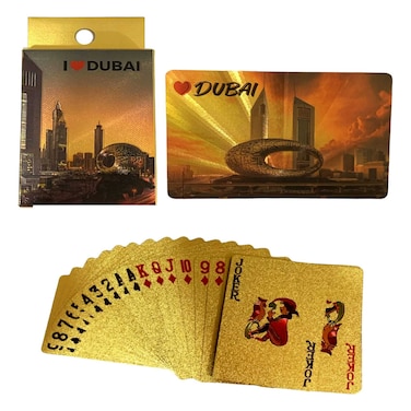 Gold Foil Hang Play Card Assorted