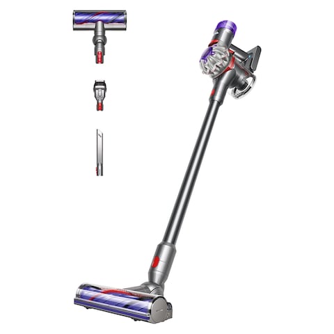 Dyson V8 Advanced Cordless Vacuum Cleaner, Silver/Nickel