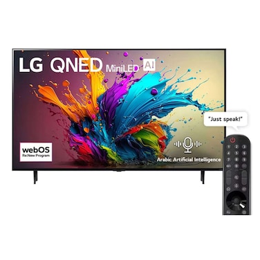 LG 75-Inch UHD Smart QNED Mini LED TV 90T6A Black