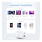 Anker USB-A and USB-C Adapter White 33W