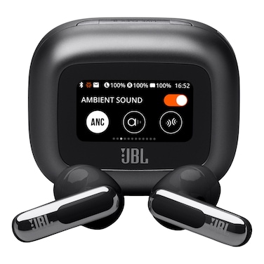 JBL Live Flex 3 Truly Wireless Noise Cancelling Bluetooth In-Ear Earbuds Black