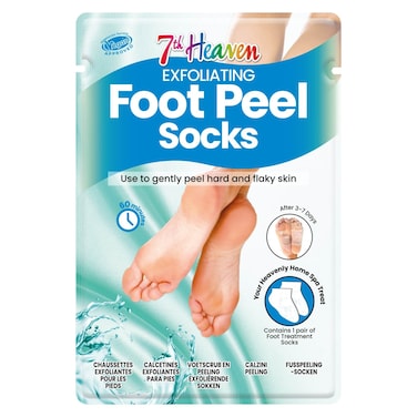 7th Heaven Exfoliating Foot Peel Socks