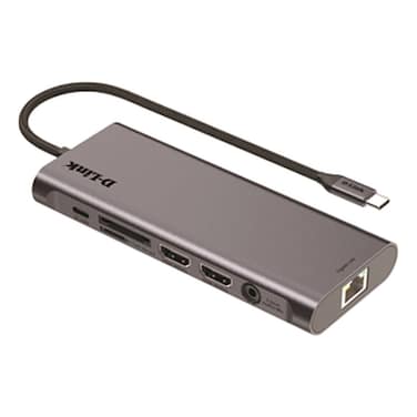 D-Link 14-in-1 USB-C Hub DUBC114 Grey