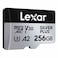 Lexar Professional Silver Plus MicroSDXC UHS-I Memory Card LMSSIPL256G-BNANG Silver 256GB