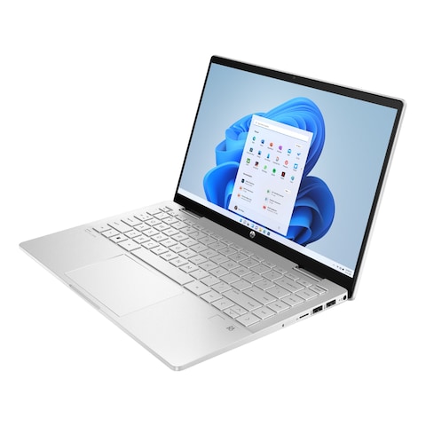 HP Pavilion x360 14-ek1010ne 2-In-1 Laptop With 14-Inch Display Core i7 Processor 16GB RAM 1TB SSD Intel Iris Xe Graphic Card Natural Silver