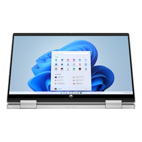 HP Pavilion x360 14-ek1010ne 2-In-1 Laptop With 14-Inch Display Core i7 Processor 16GB RAM 1TB SSD Intel Iris Xe Graphic Card Natural Silver