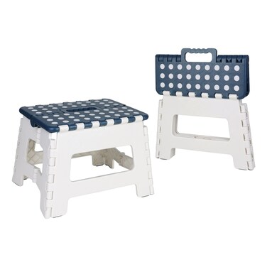 Simplify Polypropylene Folding Plastic Stool Medium