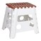 Simplify Polypropylene Folding Plastic Stool Large 28.5x21.5x32cm