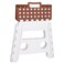 Simplify Polypropylene Folding Plastic Stool Large 28.5x21.5x32cm