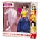 Princess Biancaneve Con Cavallo Fashion Doll Pink 30cm