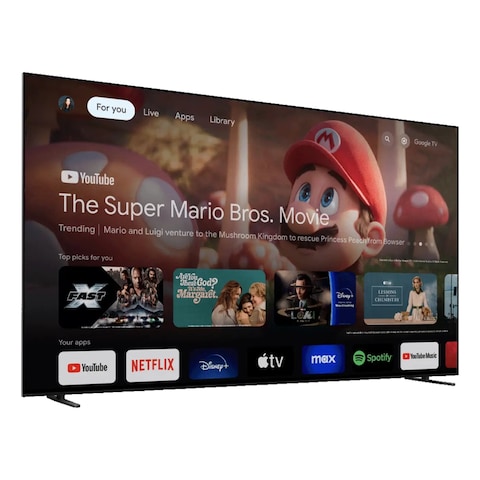 سوني برافيا 8 كلاس تلفاز غوغل ذكي 65 بوصة UHD OLED  K-65XR80 أسود