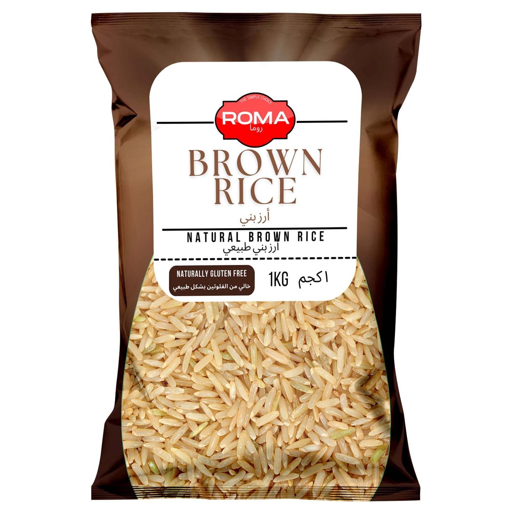 Rice Roma Buy Roma Natural Brown Rice, 1kg Online | Carrefour UAE