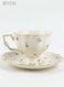 French Retro Phnom Penh Tea Cups and Saucers Set Porcelain Tea Set for Tea Party Afternoon Tea Cups Saucer for Coffee Milk Kitchen and Drawing Room