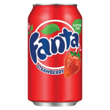 Fanta Soft Drink Can Strawberry 355ml