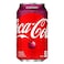 Coca-Cola Soft Drink Can Cherry 355ml