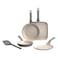 Berghoff Leo Balance Frying Pan Set Moonmist with Turner 4 PCS