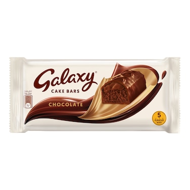 Galaxy Chocolate Cake Bar, 27g Pack of 5