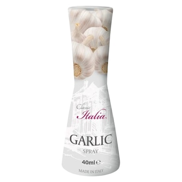 كلاسيك إيطاليا بخاخ زيت بنكهة الثوم، 40 مل