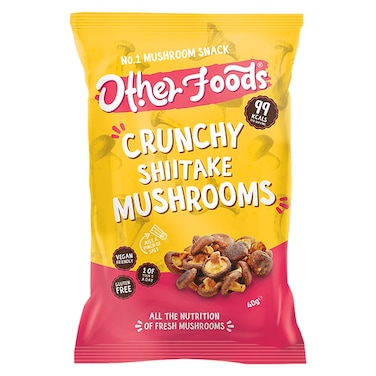 Other Foods Crunchy Shiitake Mushrooms Chips, 40g