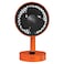 Expert Rechargeable Desktop Fan EX-0318RTF Orange 5inch