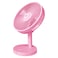 Expert Rechargeable Table Fan EX-0271RTF Pink 8inch 3 Speed