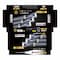Expert Rechargeable LED Torch Light EX-0141 Silver 3 PCS