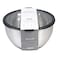 Ikoo Glass Stainless Steel Mixing Bowl with Lid 5000ml