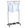 Home Trend Single Rod Garment Rack in PDQ 80x43x90-160cm