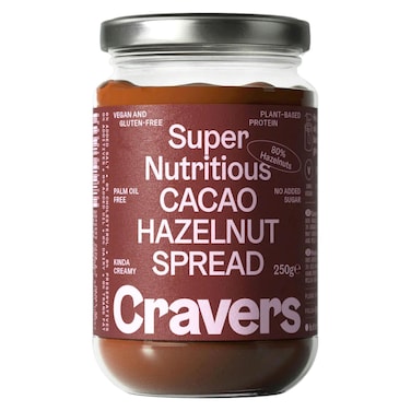 كرافرز كريمة البندق والكاكاو المغذية للغاية 250 غرام