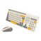 Canyon HSET-W5 Wireless Keyboard And Mouse Combo Beige