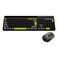 Canyon HSET-W5 Wireless Keyboard And Mouse Combo Black