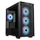 ASUS A21 Plus TG ARGB Tower Case Black