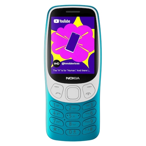 Nokia 3210 Dual SIM 64MB RAM 128MB 4G Scuba Blue