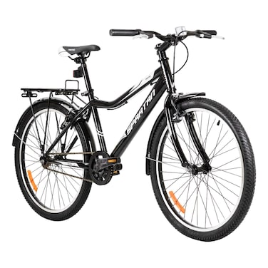 Spartan Metro Bicycle Black and Grey 26inch