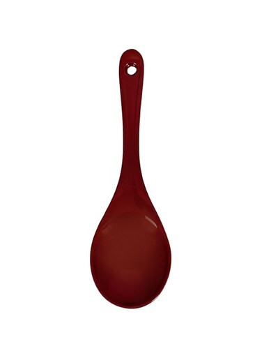 Delcasa Serving Spoon, Dishwasher Safe, Bpa Free,66 G, Dc2312, Premium Quality Food Grade Melamine, Durable Chip Resistant, Dinner Cutlery/Crockery Utensil, Long Ultra Stylish Design &amp; Hanging Loop