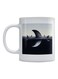Sharks Printed Mug White/Black/Grey