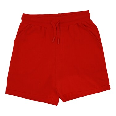 La Collection Basic Shorts for Boys, Red, 9-10 Years+