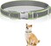 X spring Dog Collars, Reflective Dog Collar, Breathable Nylon Pet Collar for Dogs, Adjustable Nylon Pet Collar with Safety Buckle for Small Medium Dogs（Adjustable 31cm - 50cm）