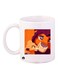 The Lion King Printed Coffee Mug White/Orange Standard Size