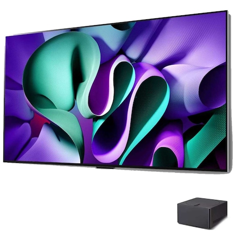 LG OLED evo AI M4 True Wireless TV 97 Inch with 4K 120 Hz Video &amp; Audio Transfer