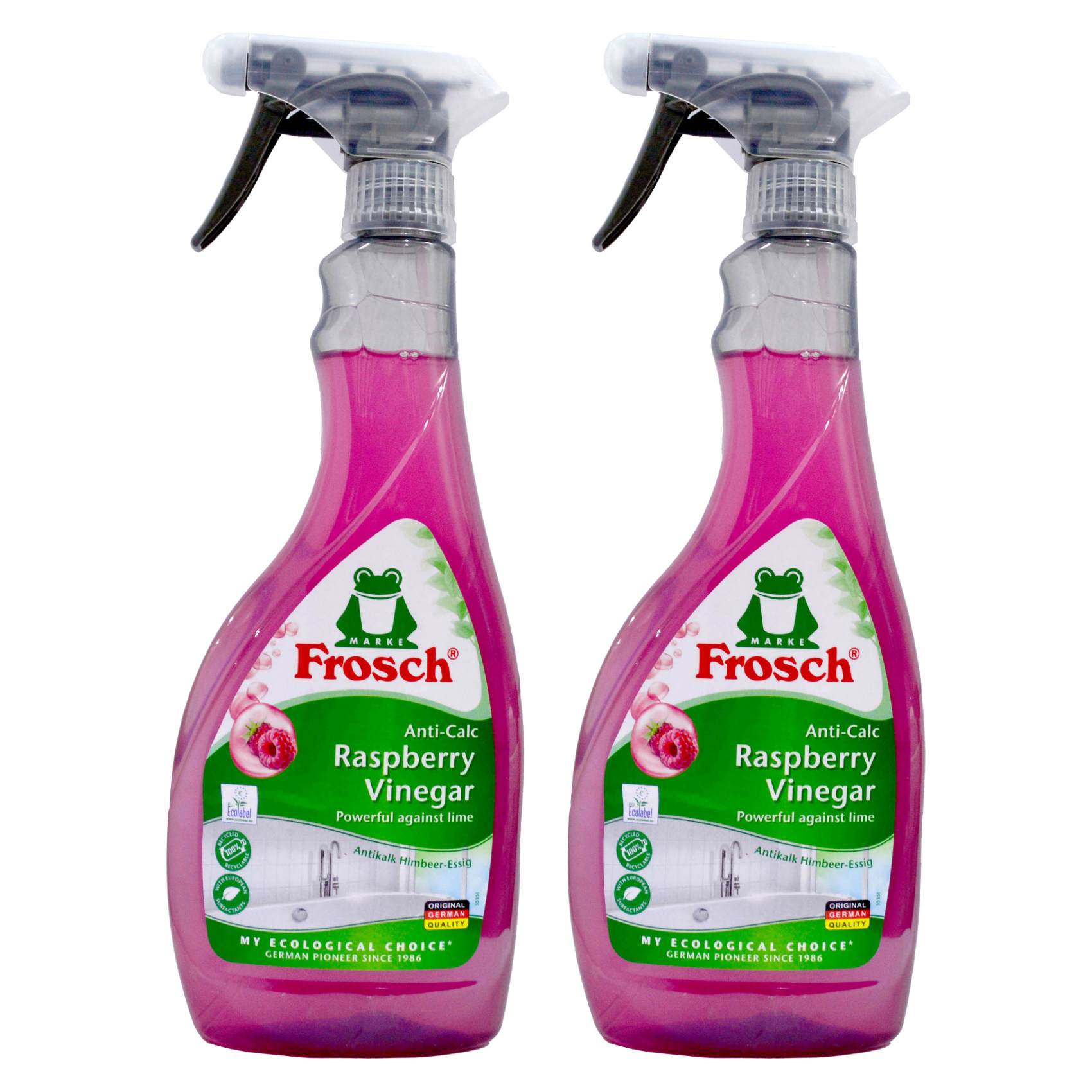 Buy Frosch Anti-Calc Raspberry Vinegar Descaler 500ml Pack of 2 Online ...