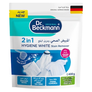 د. بيكمان مزيل البقع الأبيض الأصلي 2 في 1، 400 غرام