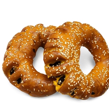 القرية خبز الماروق قطعتين