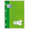 أكسفورد دفتر الملاحظات بنسخ مزدوجة مثقب 21 × 29.7 سم 200 صفحة